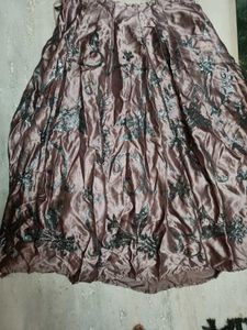 Crop Top With Skirt