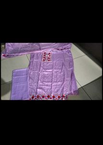 Beautiful lavender colour suit