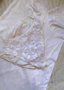 Very Fancy And Amazing Lace Nighty With Penty