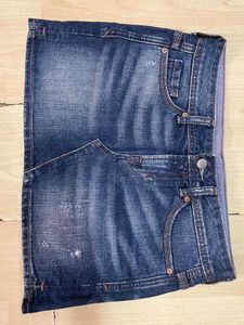 💙 Blue Denim Mini Skirt 💙