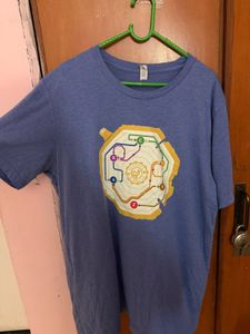 Jane street blue graphic tshirt