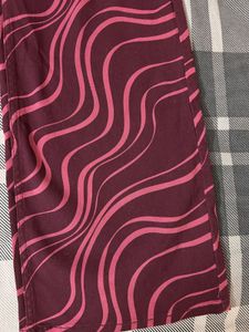 H&amp;M Wide Leg Pschedelic Pants