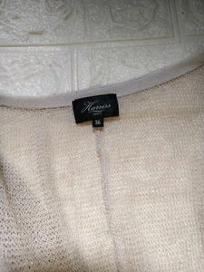 Sheer Knit Cropped Cardigan