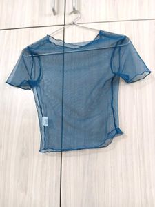 Korean Jumpsuit with Sheer Top(NEW)