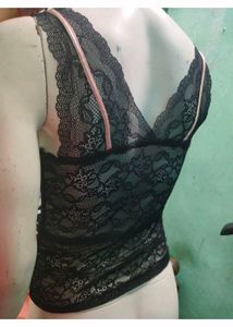 Lace Black Bralette Top