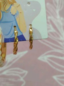 Twisted Hoop Earrings