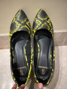 Animal Print Kitten Heels