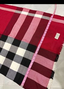 Burberry Scarf - Red Plaid