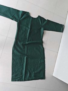 Elegant Green Embroidered Kurta