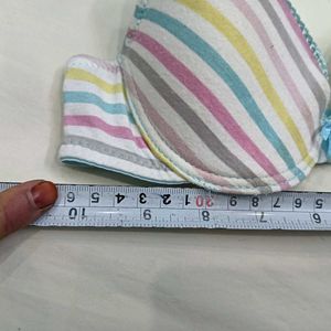 Striped 🪔Padded Bra