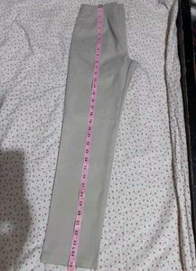 Stylish Grey Cropped Trousers
