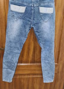 Distressed High-Waisted Jeans