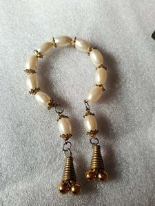 Pearl Bangle Bracelet