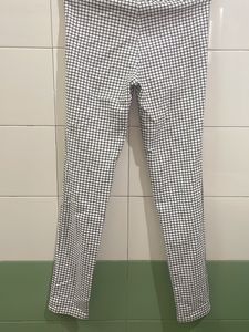 Chic Checked Slim Fit Trousers