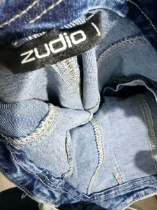 Zudio Denim Pinafore Dress