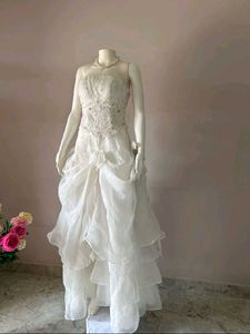 Stunning White Bridal Gown