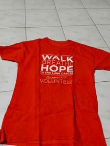 Volunteer Lung Cancer Awareness T-Shirt