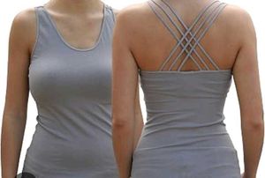 Criss-Cross Back Tank Top