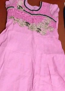 Beautiful Pink Ethnic Gown