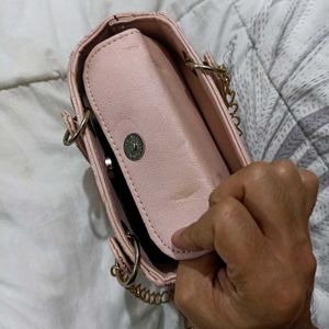Daisy Pink Quilted Mini Bag