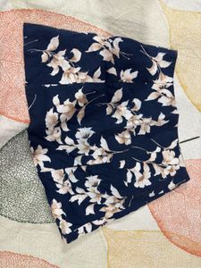 Floral Print Mini Skirt