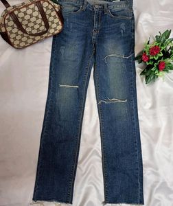 Mid Waist Jeans