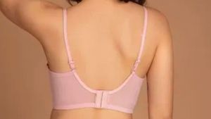 Dusty Pink Lace Padded Bra