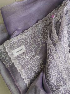 New Tissue Silk...With Blouse.. Latest Fashion..