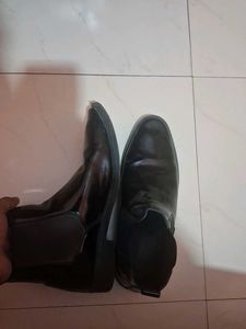 Men's Black Italian Chelsea Boots