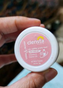 Clensta Lip,Cheek And Eye Tint Pink Forever