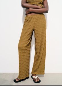 Zara Textured  Pants