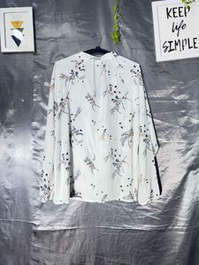 Boho Floral Print V-Neck Top