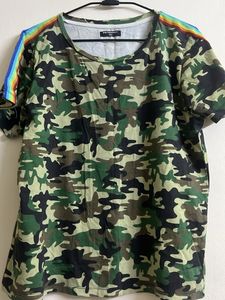 Army Print T-Shirt