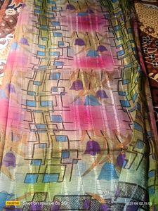 Floral Print Saree