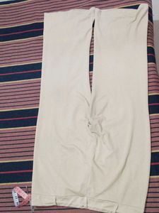 Stylish Beige Trousers winth t-shirts