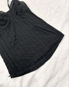 Black Lace Cami Top