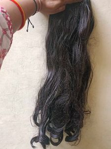 Hair Extension Black Color Long