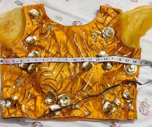 Vibrant Yellow Embroidered Lehenga Set