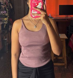 padded Spaghetti Strap Tank Top