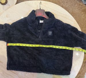 Cozy Fuzzy Quarter-Zip Pullover