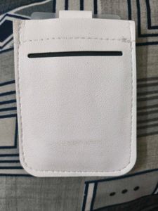 White Card Holder Wallet 💳🗃️