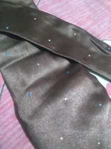 Brown Sparkle Necktie