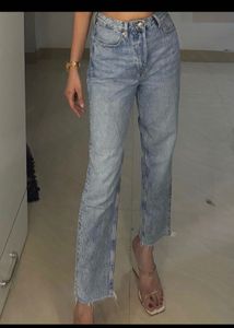 H&M Straight Leg Blue Denim Jeans