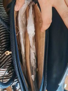 Caprese Stylish Navy Blue Handbag