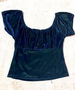 Party Wear Shiny Tank/crop Top
