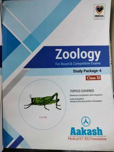 AAKASH CLASS 11 NEET ZOOLOGY MODULES