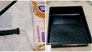 Pack 2 Asian Painting Tray & Rooler