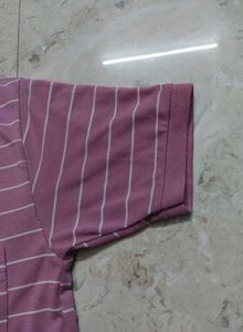 Men's Striped Polo T-Shirt