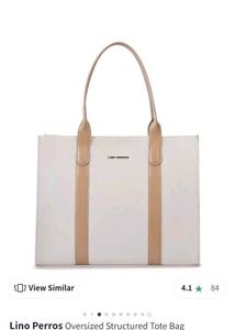 Lino Perros Off-White Tote
