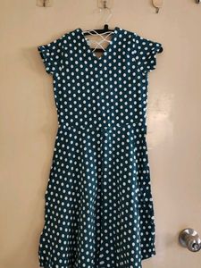 Polka Dot Midi Dress